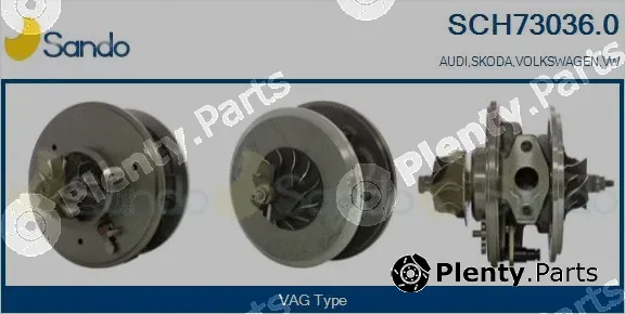 Sando SCH73036.0 — Core assembly, turbocharger