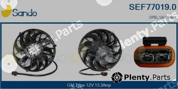 Sando SEF77019.0 — Electric Motor, radiator fan