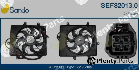 Sando SEF82013.0 — Electric Motor, radiator fan