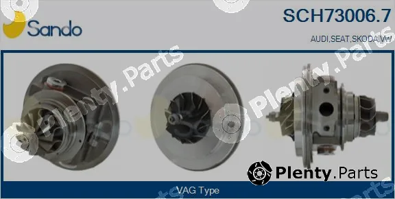 Sando SCH73006.7 — Core assembly, turbocharger