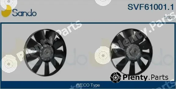 Sando SVF61001.1 — Clutch, radiator fan