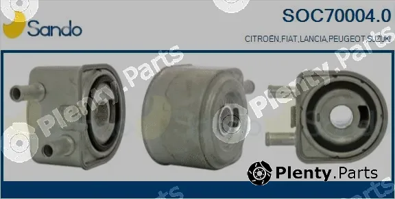 Sando SOC70004.0 — Oil Cooler, engine oil