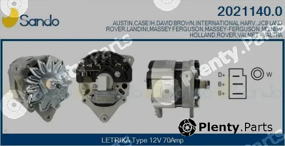 Sando 2021140.0 — Alternator