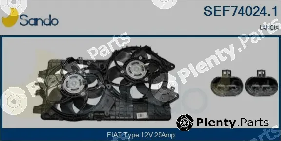 Sando SEF74024.1 — Electric Motor, radiator fan