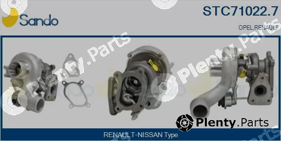 Sando STC71022.7 — Charger, charging (supercharged/turbocharged)