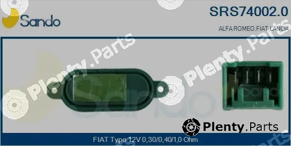 Sando SRS74002.0 — Resistor, interior blower
