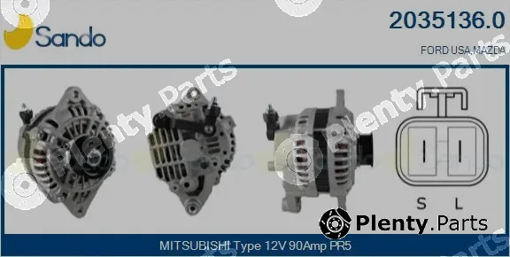 Sando 2035136.0 — Alternator