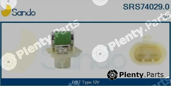 Sando SRS74029.0 — Series resistor, electric motor (radiator fan)