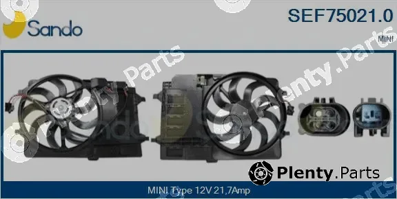 Sando SEF75021.0 — Electric Motor, radiator fan