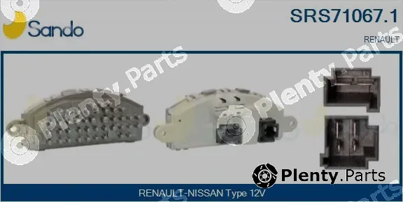 Sando SRS71067.1 — Resistor, interior blower