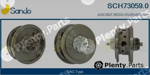 Sando SCH73059.0 — Core assembly, turbocharger