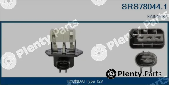 Sando SRS78044.1 — Series resistor, electric motor (radiator fan)