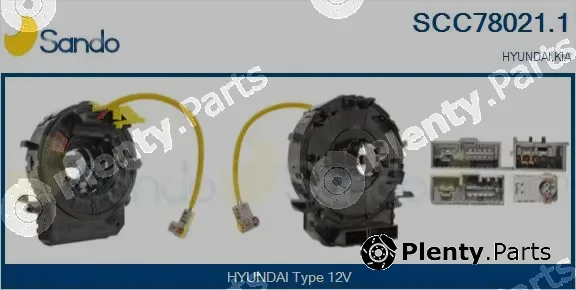 Sando SCC78021.1 — Clockspring, airbag