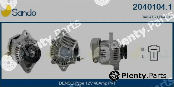 Sando 2040104.1 — Alternator