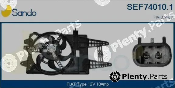 Sando SEF74010.1 — Electric Motor, radiator fan