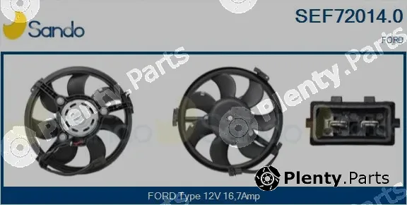 Sando SEF72014.0 — Electric Motor, radiator fan