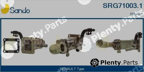 Sando SRG71003.1 — Cooler, exhaust gas recirculation