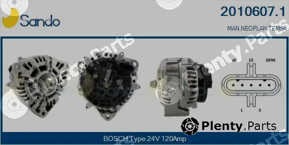 Sando 2010607.1 — Alternator