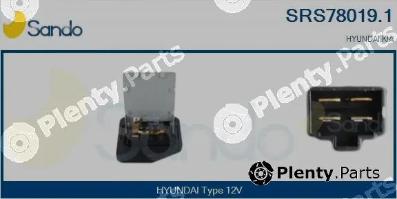 Sando SRS78019.1 — Resistor, interior blower