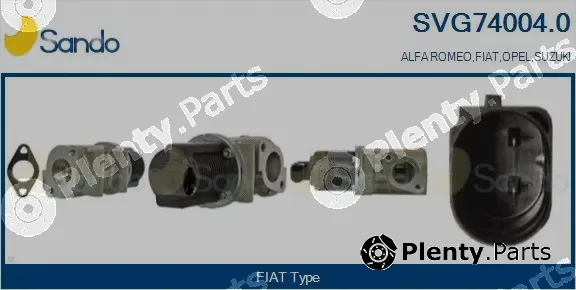 Sando SVG74004.0 — EGR Valve