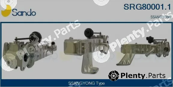 Sando SRG80001.1 — Cooler, exhaust gas recirculation