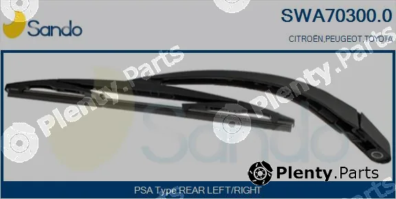 Sando SWA70300.0 — Wiper Arm, window cleaning