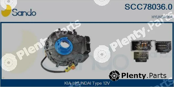 Sando SCC78036.0 — Clockspring, airbag