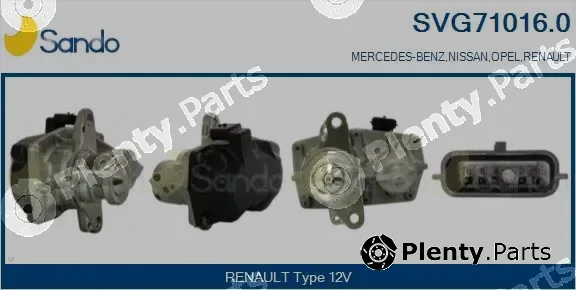 Sando SVG71016.0 — EGR Valve
