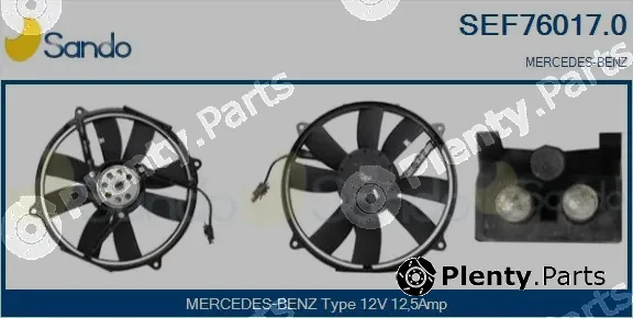 Sando SEF76017.0 — Electric Motor, radiator fan