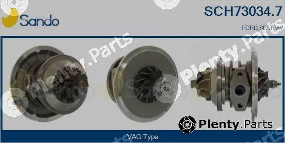 Sando SCH73034.7 — Core assembly, turbocharger