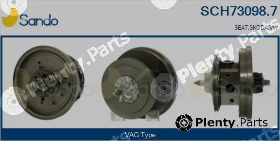Sando SCH73098.7 — Core assembly, turbocharger