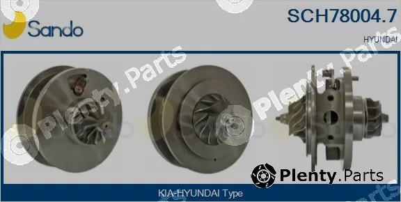 Sando SCH78004.7 — Core assembly, turbocharger