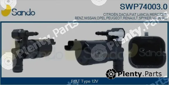 Sando SWP74003.0 — Washer Fluid Pump, window cleaning