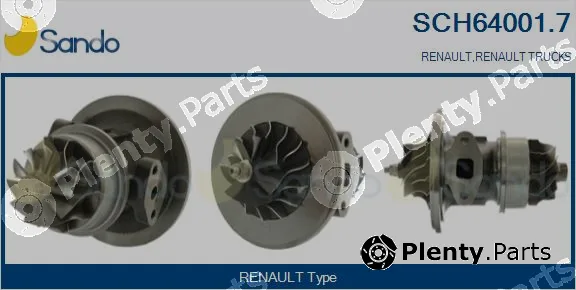 Sando SCH64001.7 — Core assembly, turbocharger