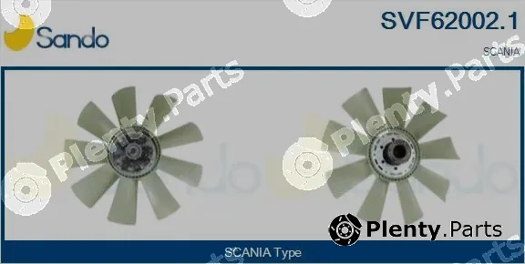 Sando SVF62002.1 — Clutch, radiator fan