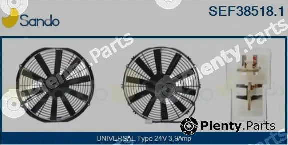 Sando SEF38518.1 — Electric Motor, radiator fan