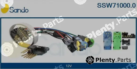 Sando SSW71000.0 — Adapter Cable, steering wheel remote control