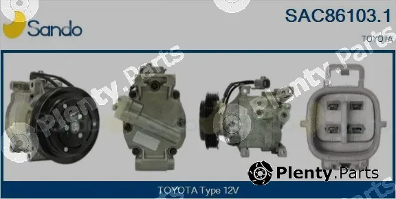 Sando SAC86103.1 — Compressor, air conditioning