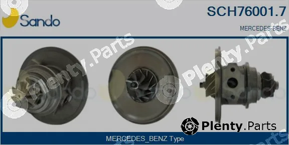 Sando SCH76001.7 — Core assembly, turbocharger