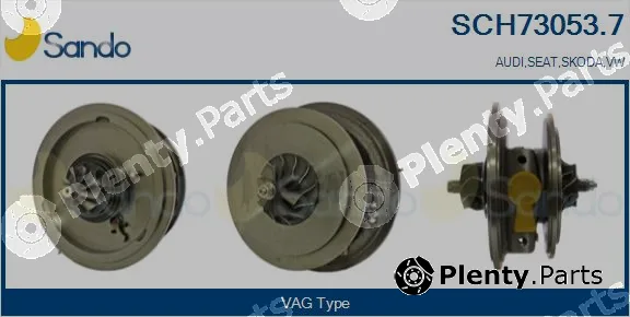 Sando SCH73053.7 — Core assembly, turbocharger