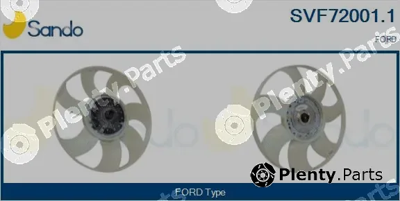 Sando SVF72001.1 — Clutch, radiator fan