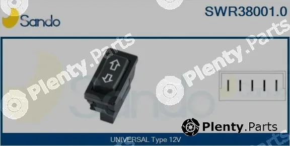 Sando SWR38001.0 — Switch, window regulator