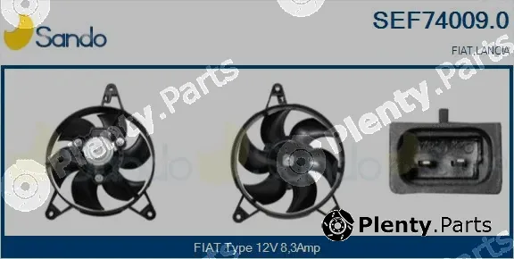 Sando SEF74009.0 — Electric Motor, radiator fan