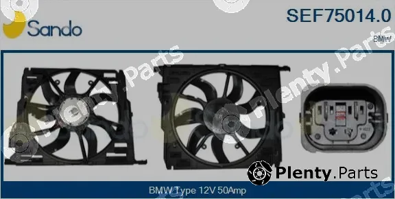 Sando SEF75014.0 — Electric Motor, radiator fan