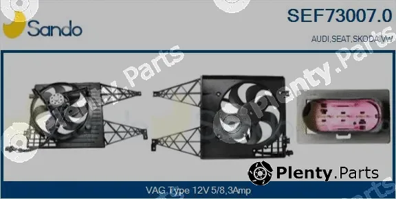 Sando SEF73007.0 — Electric Motor, radiator fan