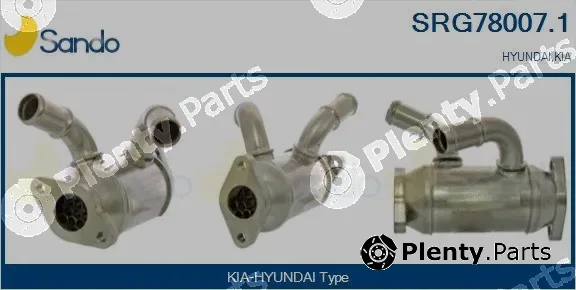 Sando SRG78007.1 — Cooler, exhaust gas recirculation
