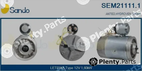 Sando SEM21111.1 — Electric Motor
