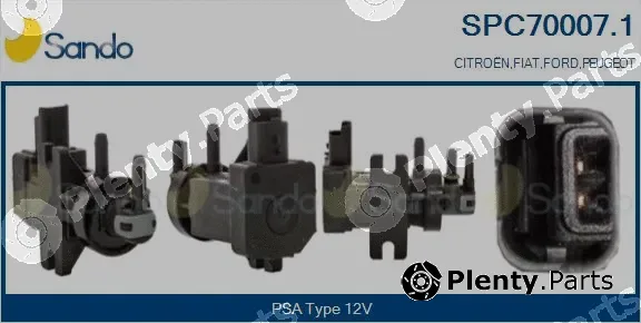 Sando SPC70007.1 — Pressure Converter, exhaust control