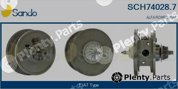 Sando SCH74028.7 — Core assembly, turbocharger