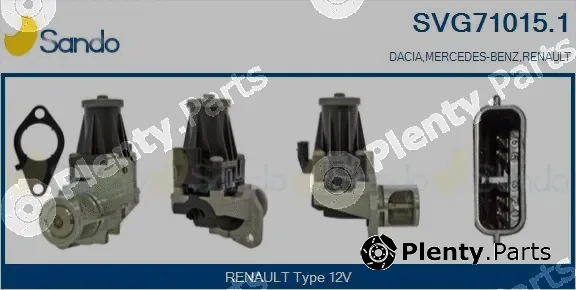 Sando SVG71015.1 — EGR Valve